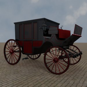 carriage 3D model