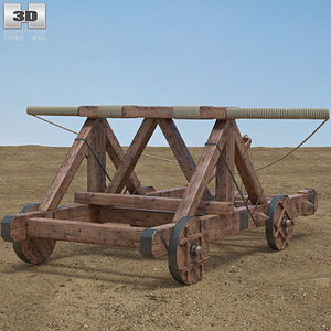 catapult 3D model