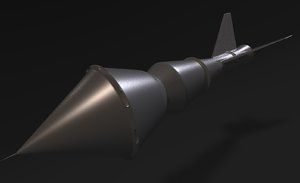 missile 3D model