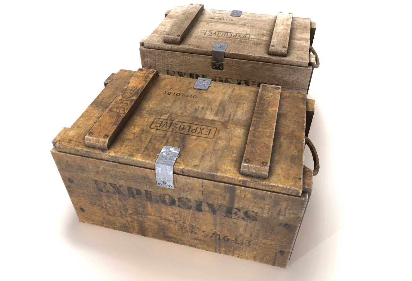 Crate explosives 3D - TurboSquid 1268780