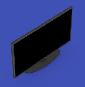 tv flat screen 3D model