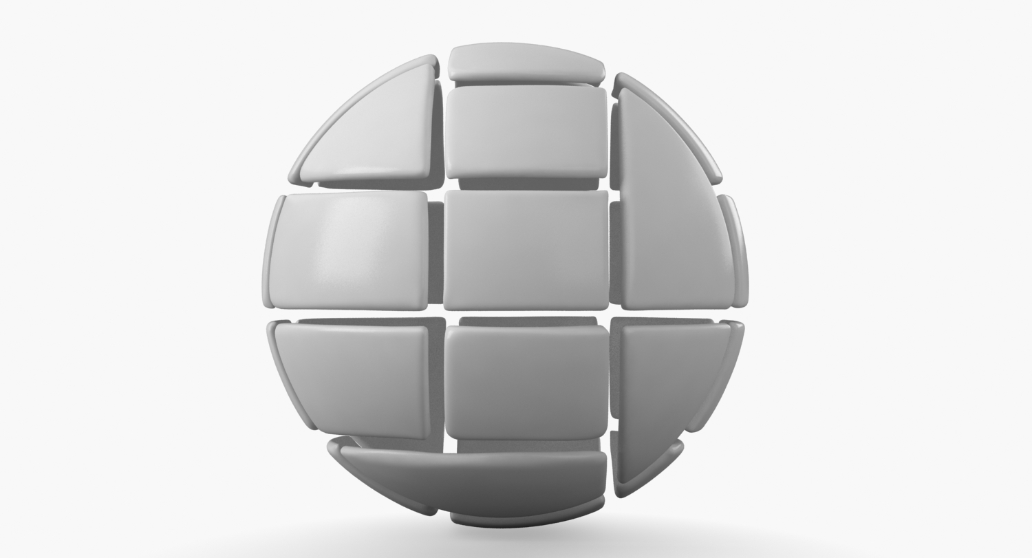 Free Globe Puzzle 3D Model - TurboSquid 1269003