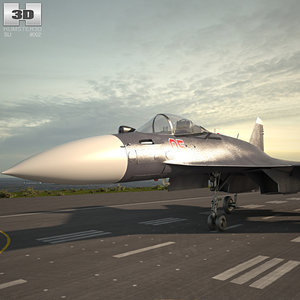 sukhoi su-35 su 3D