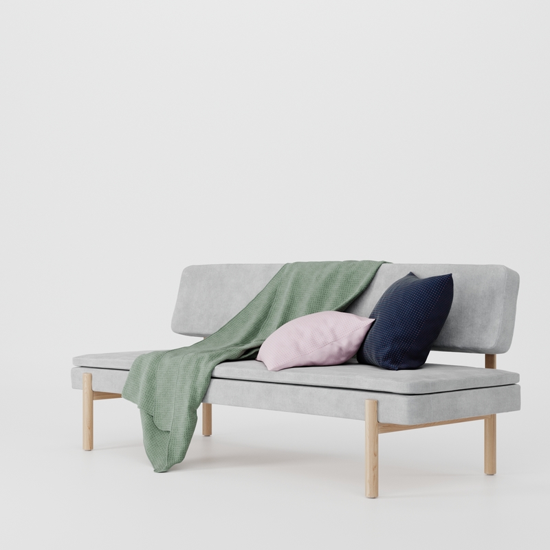 IKEA YPPERLIG Sofa 3DModell TurboSquid 1269374