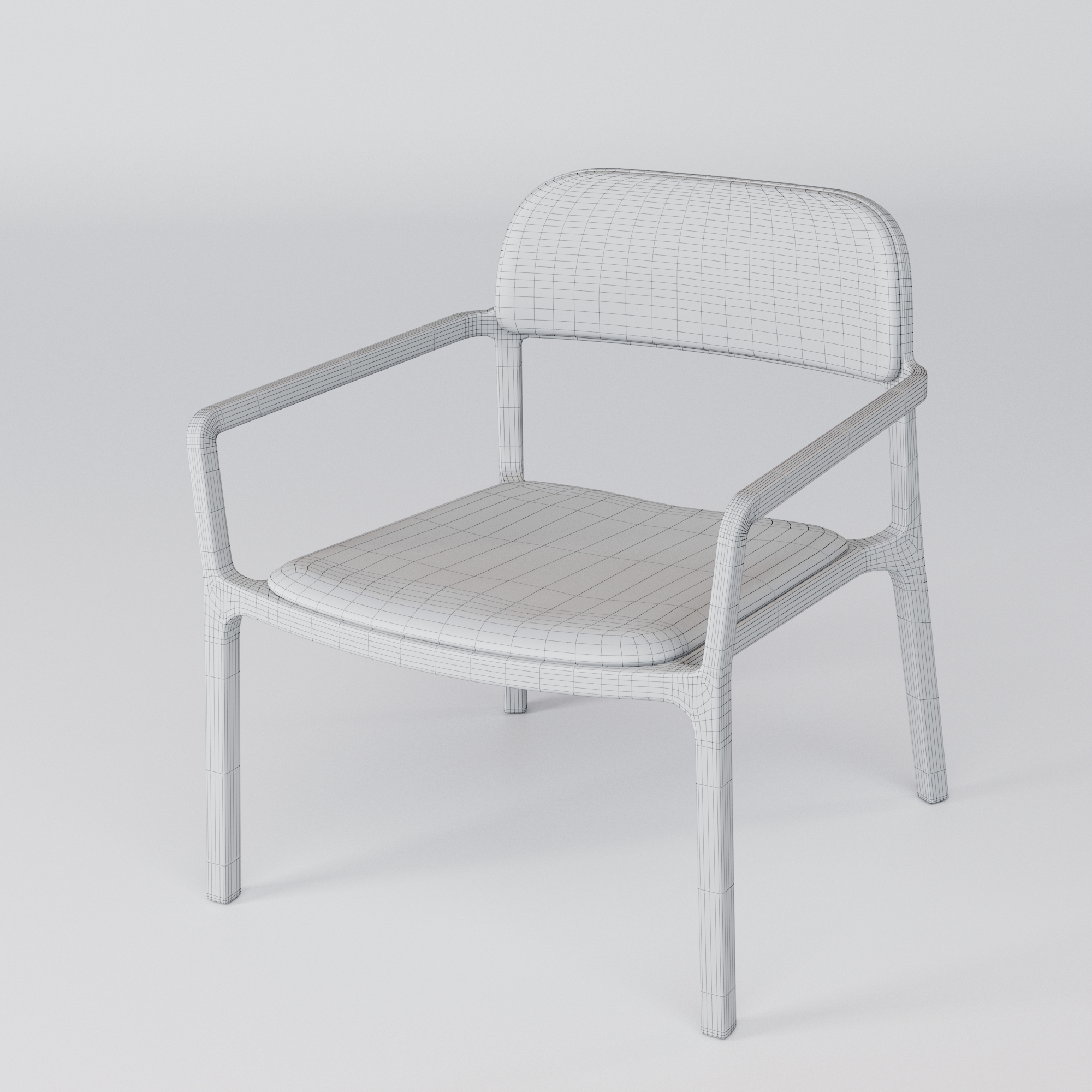 IKEA YPPERLIG 안락 의자 3D 모델 TurboSquid 1269391