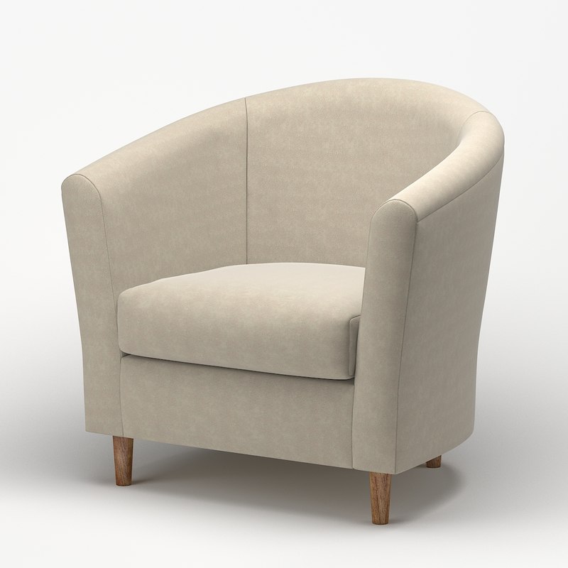 Chair Fabric Armchair 3d Model Turbosquid 1269436 Chair Fabric Armchair 3d Model