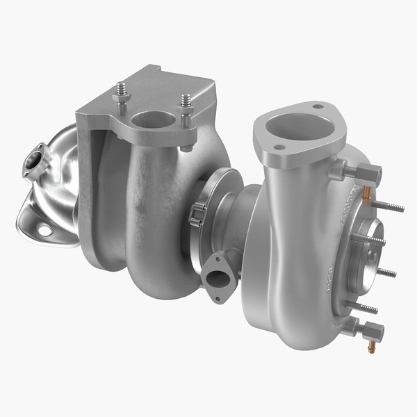 3d Car Turbo Turbine Turbocharger Turbosquid 1269461