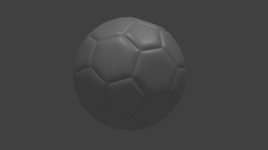 ball soccer handball 3D model
