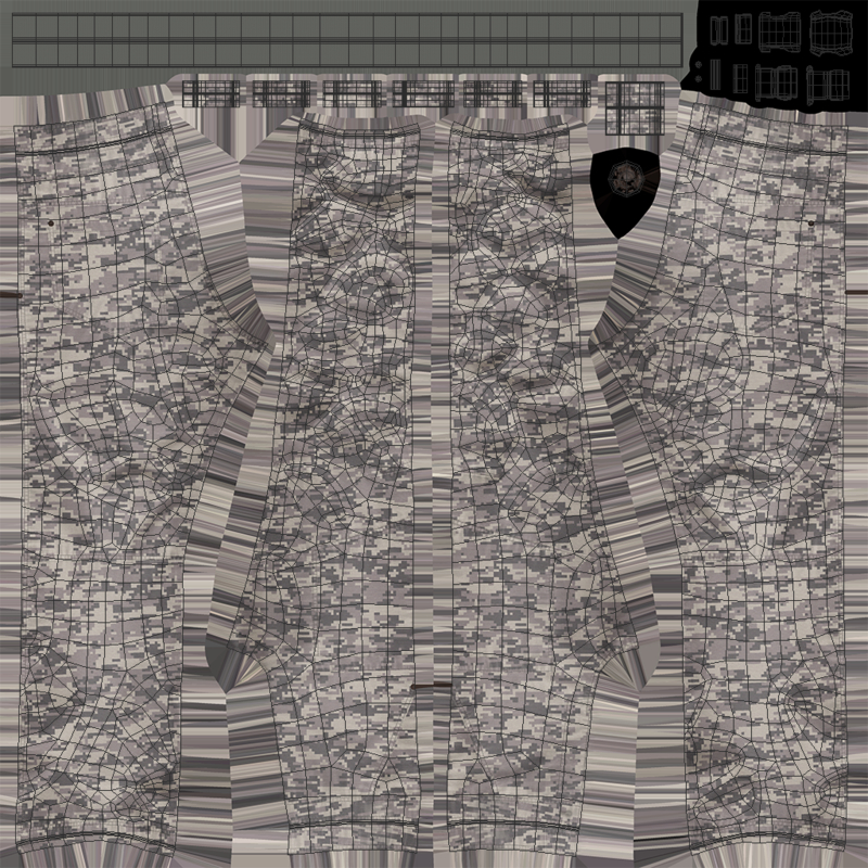 3D realistic cargo pants - TurboSquid 1269621