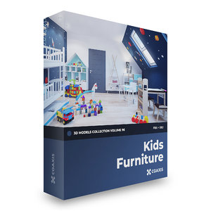 3D kids furniture volume 96