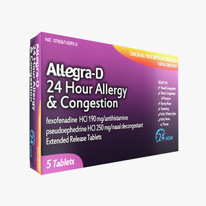 allegra allergy model