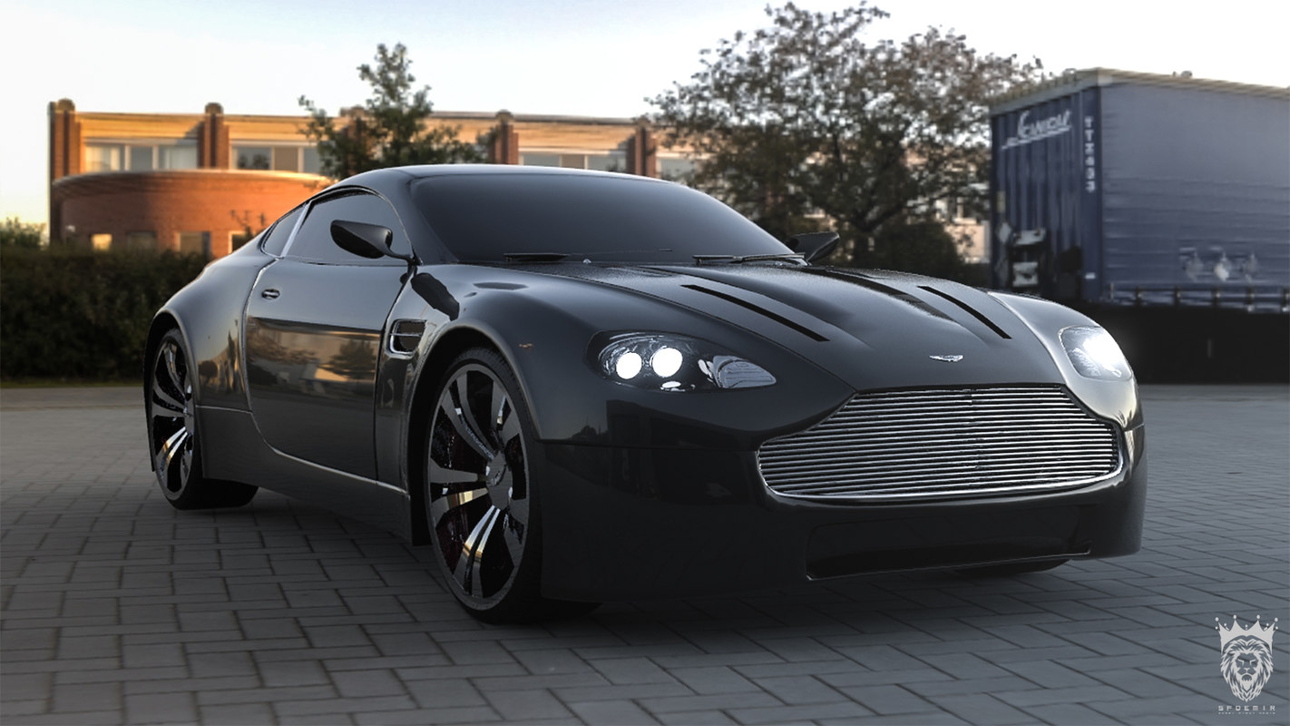 Realistic car scene 3D model - TurboSquid 1269841