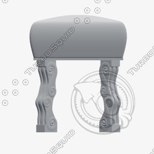 3D stool legs
