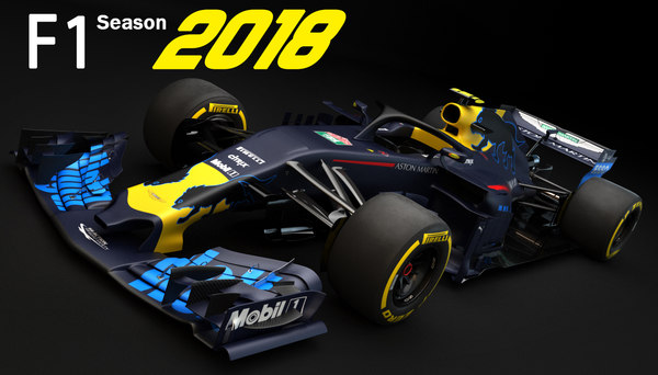 3D f1 nw14 2018 model