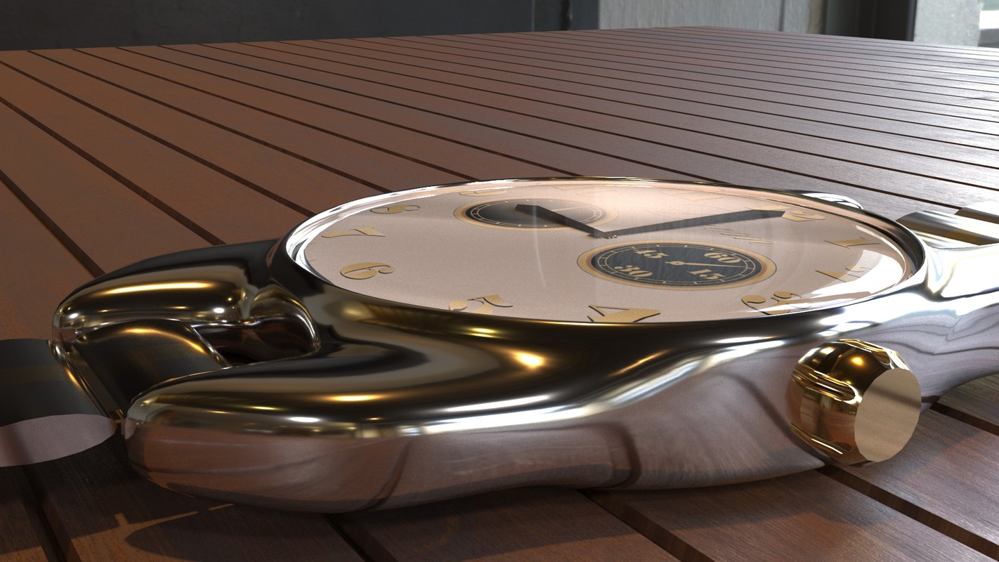 3D photoreal watch
