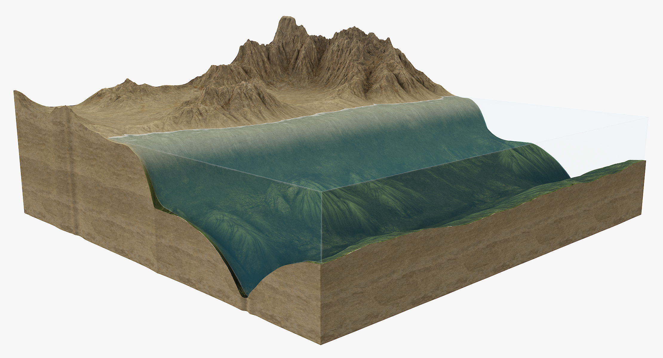 3D sea floor - TurboSquid 1269963