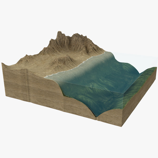 水体3d模型