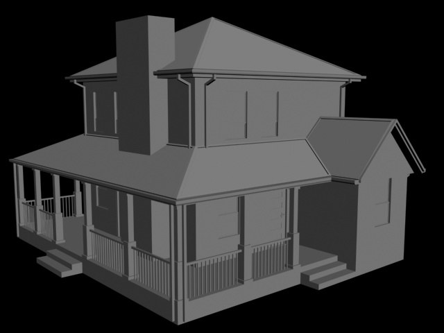 小房子3d模型