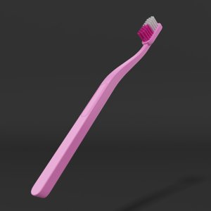 3D tooth brush toothbrush model