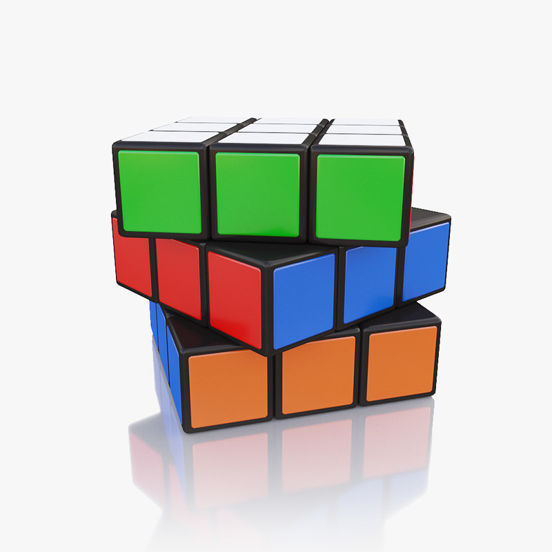 Куб детали. Rubiks Cube 3d model. Cube Rubik 3d model. 3d Max модель кубик. Готовая 3д модель кубика Рубика.