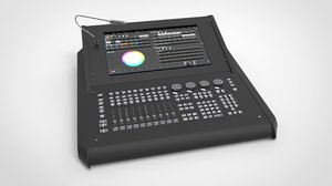 3D lighting console - road