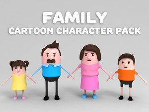 family character pack model