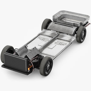3D model chassis frame