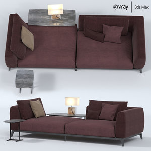 3D flou olivier sofa