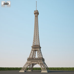 eiffel tower 3D