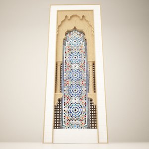 3D islamic arch