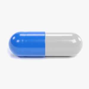 3D pill capsule pbr model