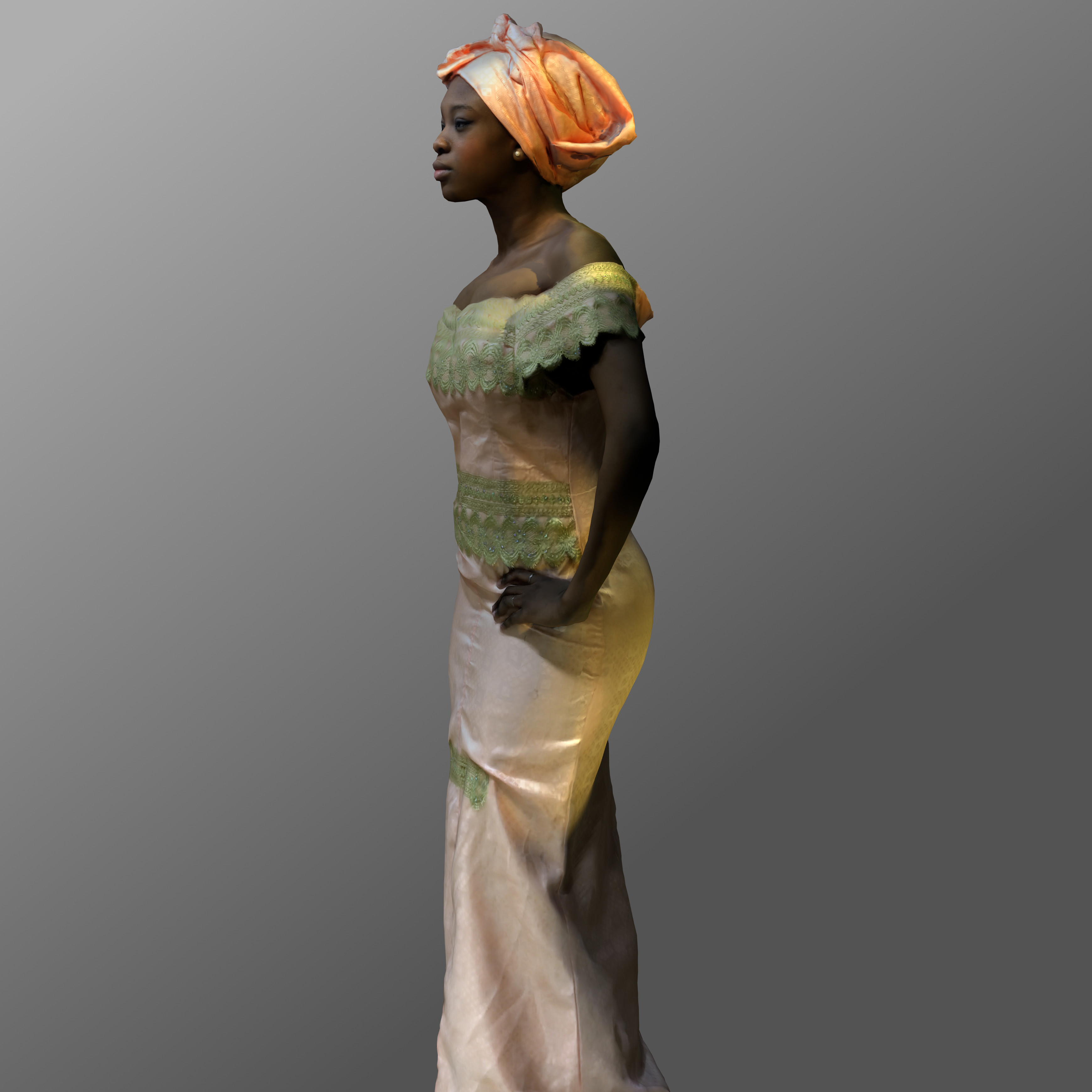 3d Model Woman African Turbosquid 1271841