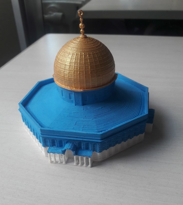 Al Aqsa Mosque Mescid I Aksa 3d Model Mosque 3d Model Architecture 3d Model