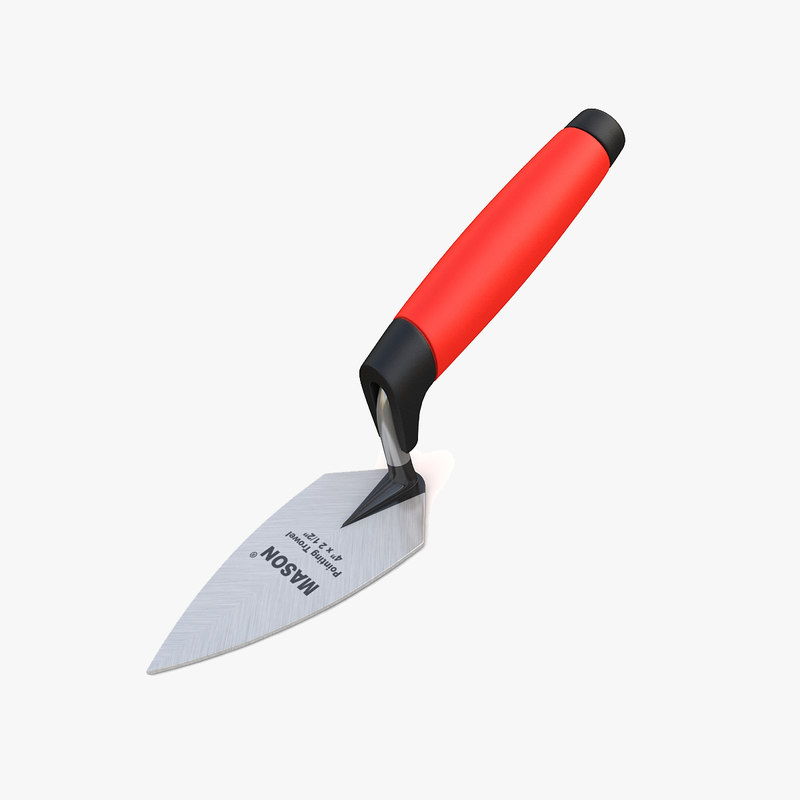 Pointing trowel 3D model TurboSquid 1272004