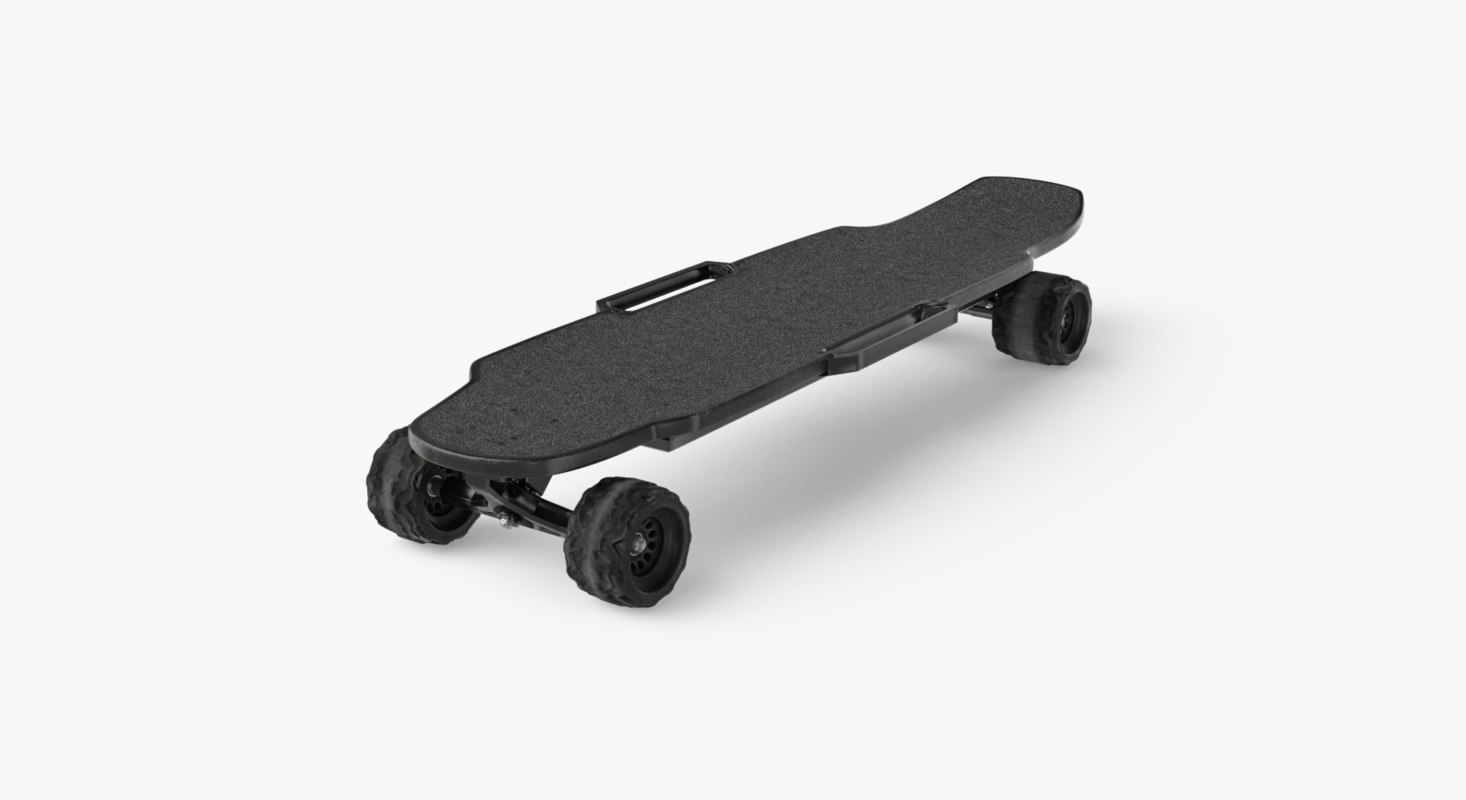 3D electric skateboard ar model  TurboSquid 1272056