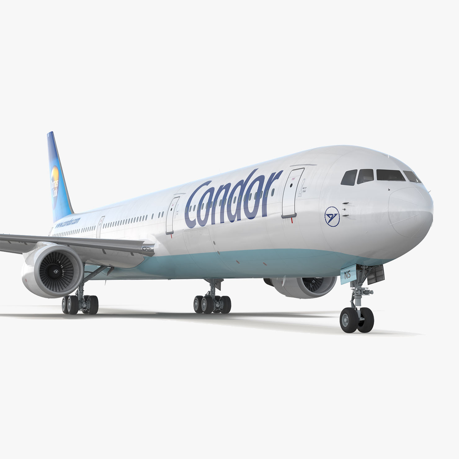 Boeing 767 400 Interior Condor 3d Model Turbosquid 1272153