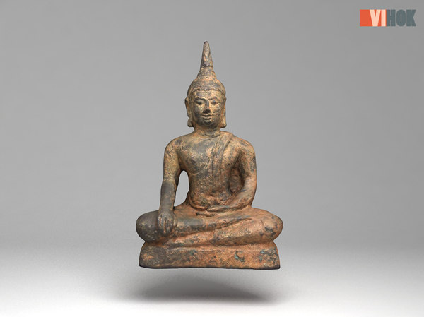 3D ancient buddhas model