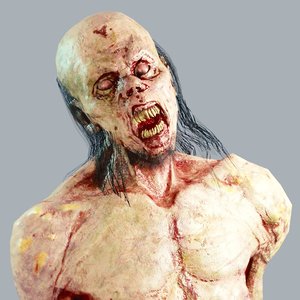 3D zombie abomination model