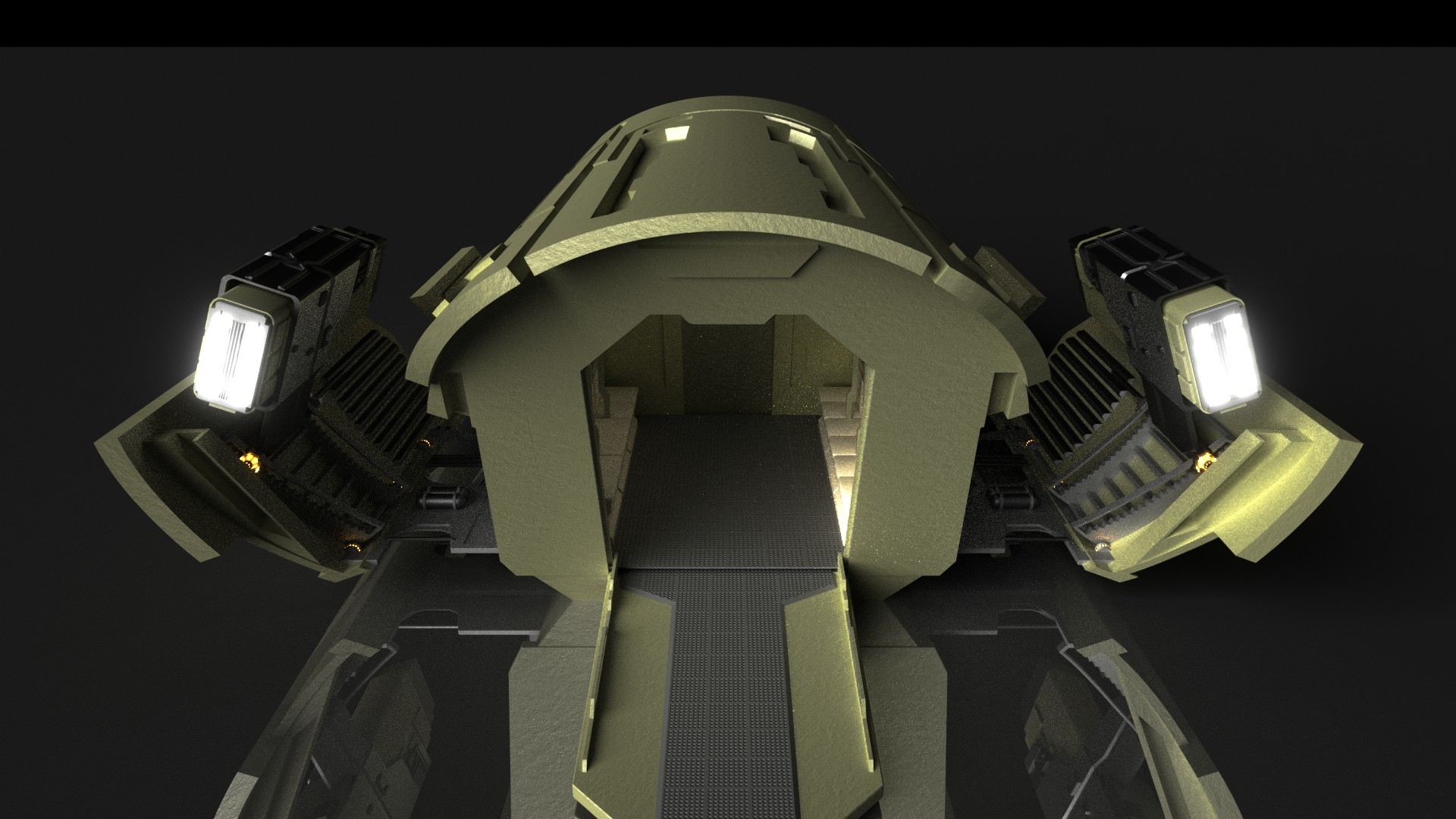 Stargate atlantis puddle jumper 3D model TurboSquid 1273027