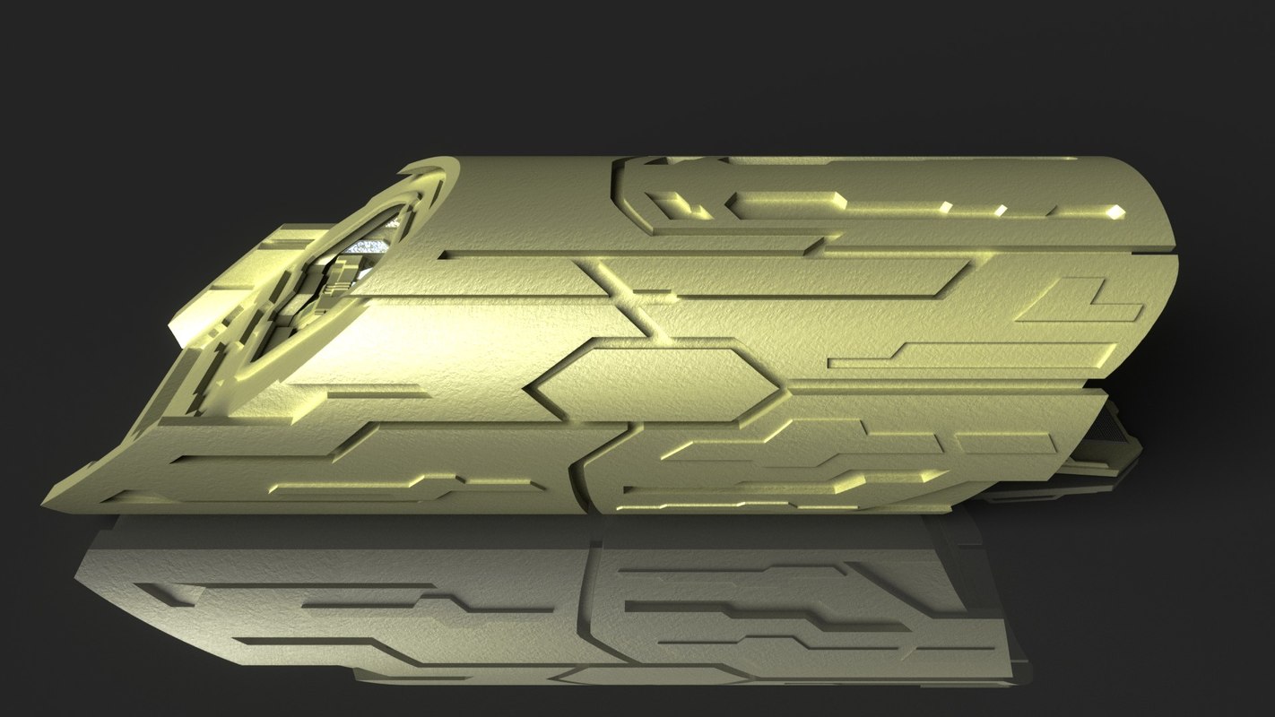 Stargate atlantis puddle jumper 3D model TurboSquid 1273027