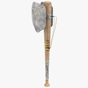 3D model baseball bat