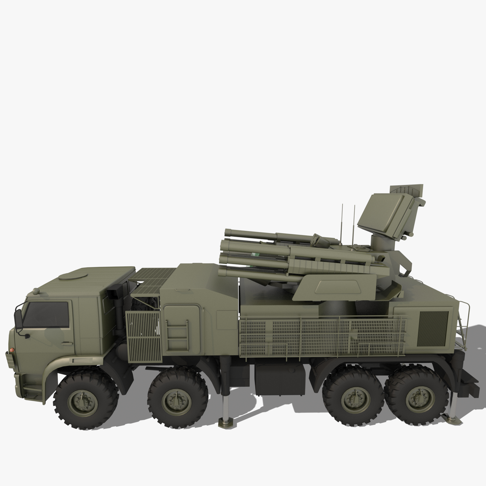 Sa-22 pantsir-s1 greyhound 3D - TurboSquid 1273217