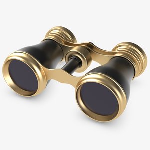 binoculars objects 3D