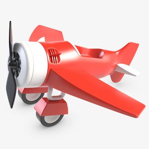 3D toy plane