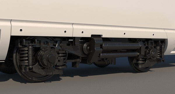 3D generic train model TurboSquid 1273881