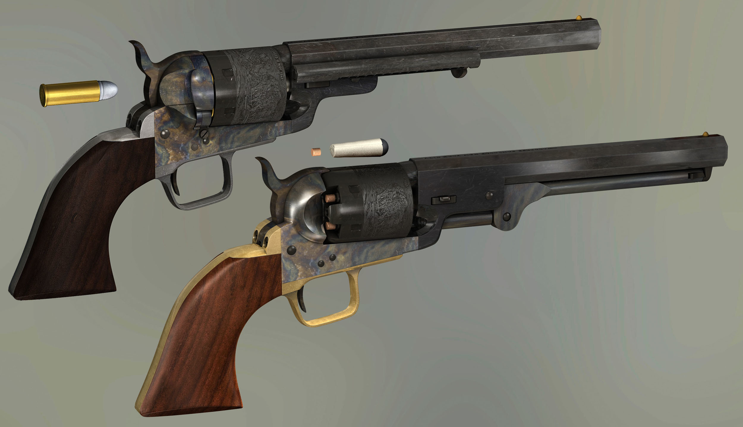 Colt Navy 1851 Conversion 3d Model Turbosquid 1273934 Hot Sex Picture 8010