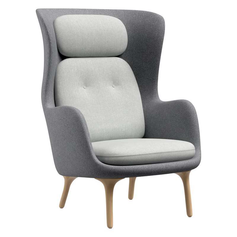 Ro chair fritz hansen 3D model - TurboSquid 1274002