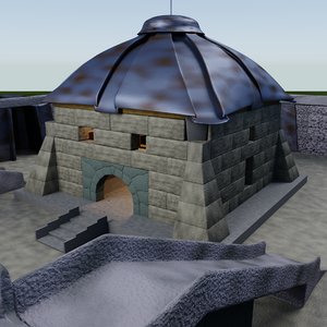 fortress fort 3D model