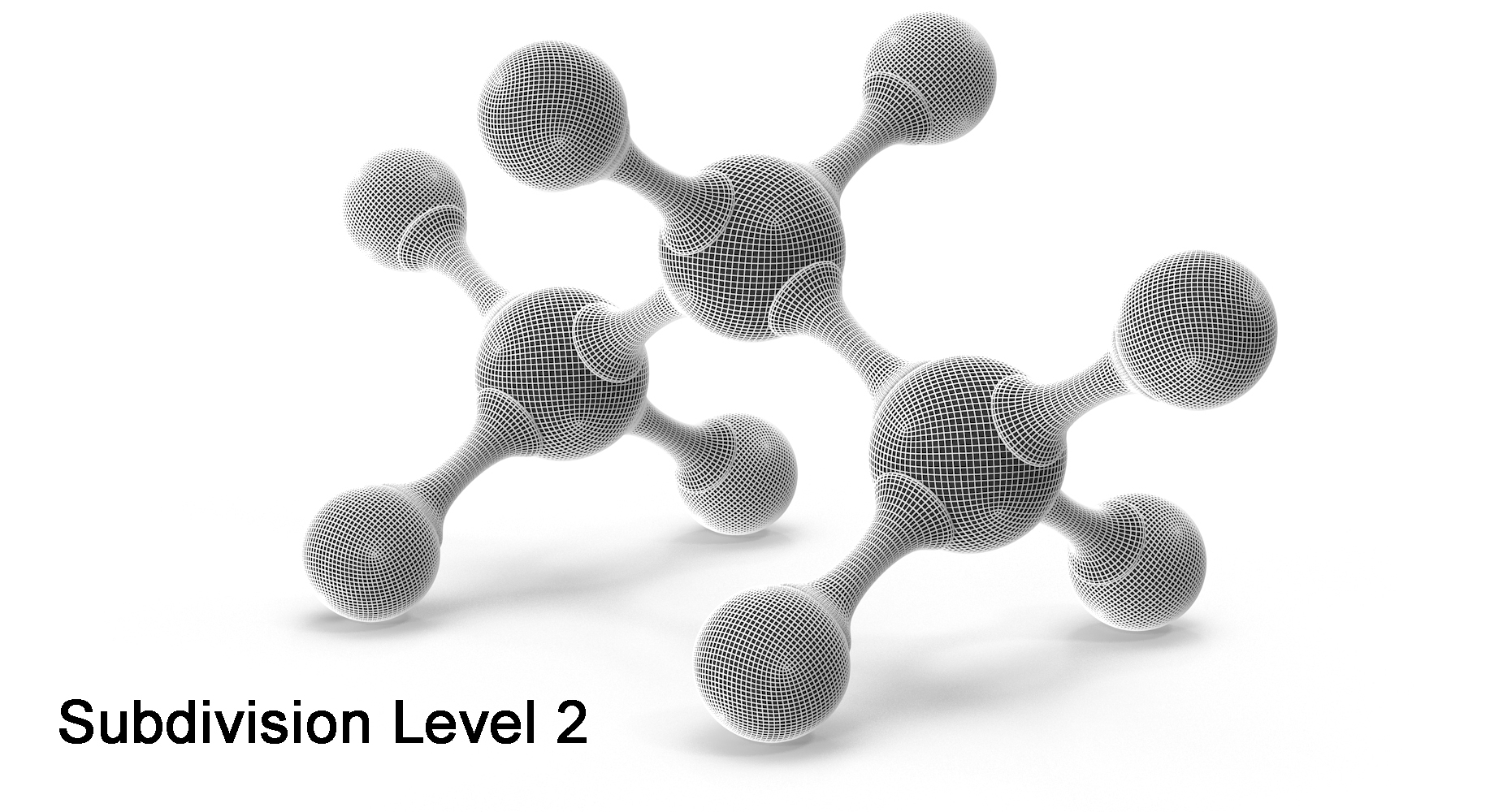 Propan-Molekülmodell 3D-Modell - TurboSquid 1274321