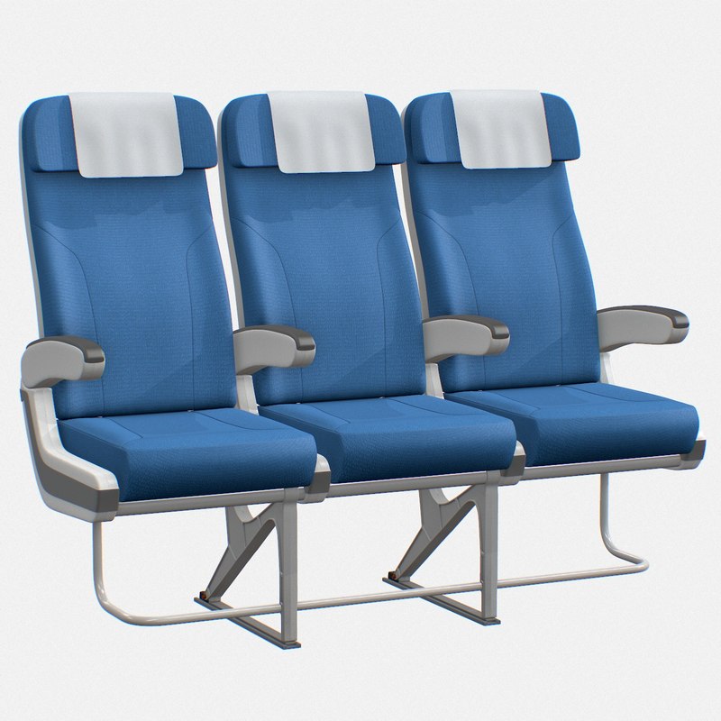 3d Airplane Chair - Turbosquid 1274336